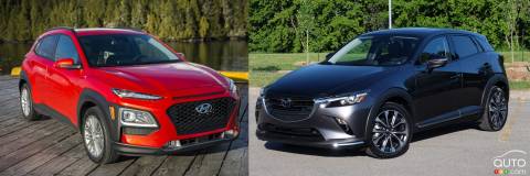 Comparison: 2019 Hyundai Kona vs 2019 Mazda CX-3